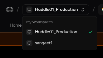My Workspaces