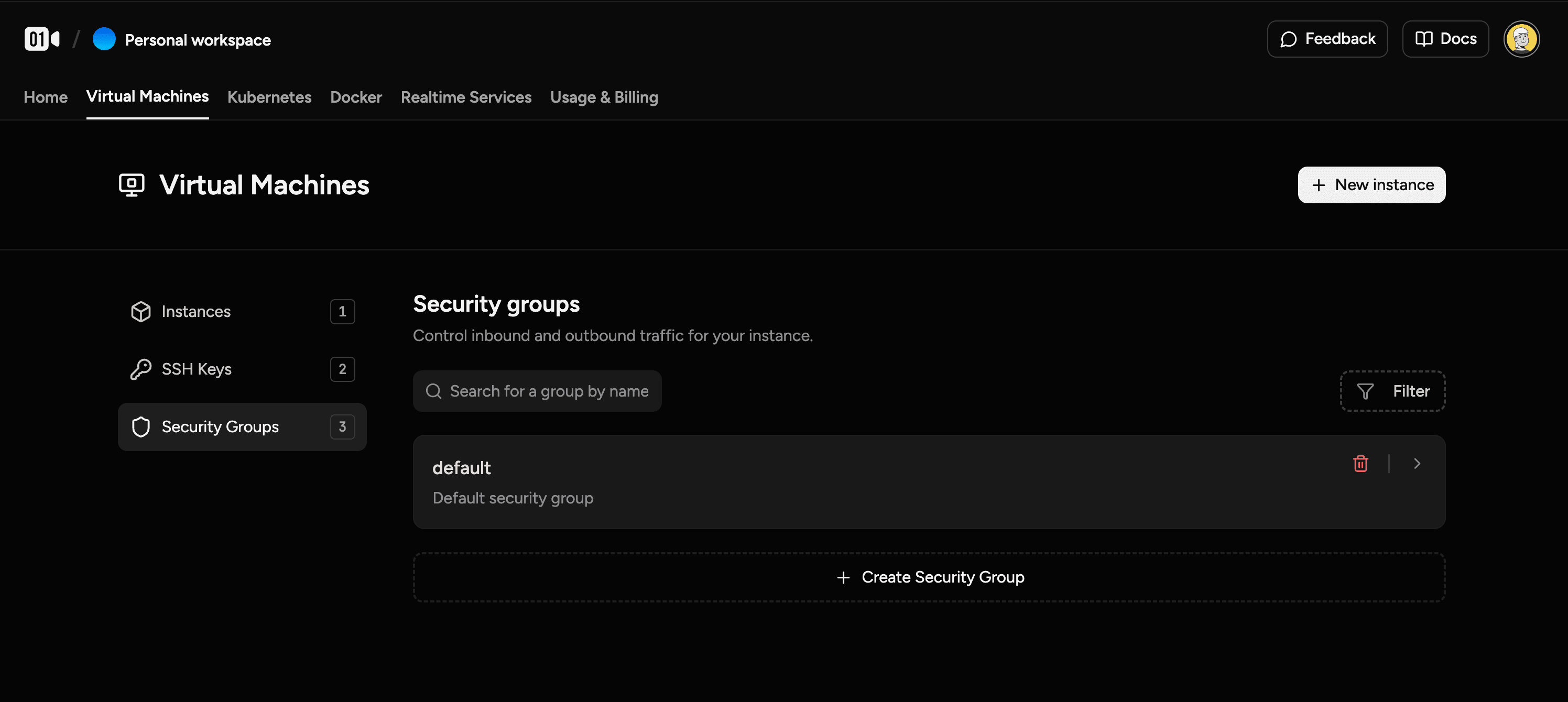 Security Groups